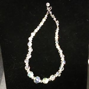 Vintage crystal necklace